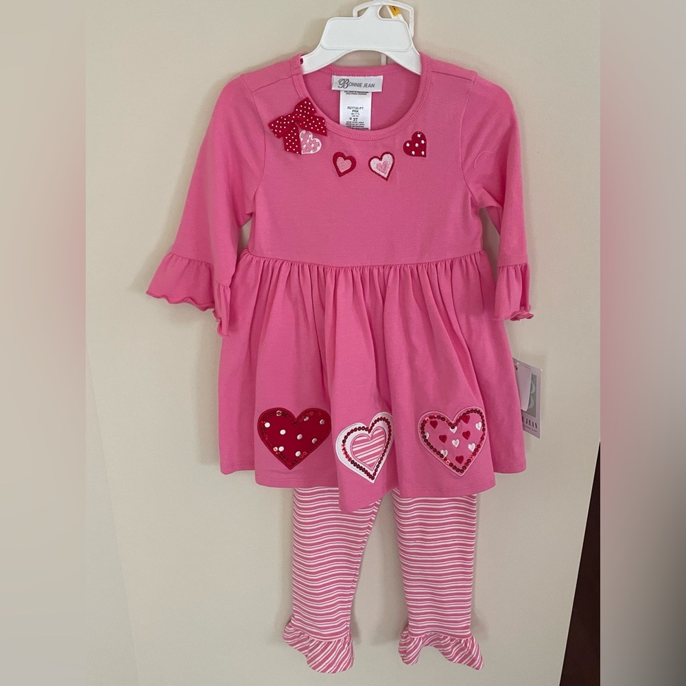 Bonnie Jean Girls 2 pc set. Size 3T